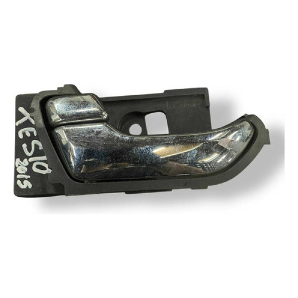 Maçaneta Interna Traseira Esquerda Chevrolet S10 2014 A 2016 Verde-escuro Traseira