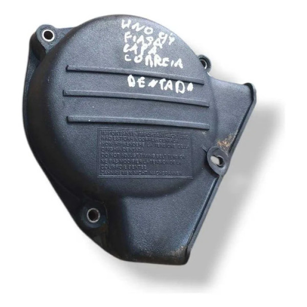 Proteção Capa Correia Dentada Fiat Uno Fiasa 1994 1995 1996 Preto