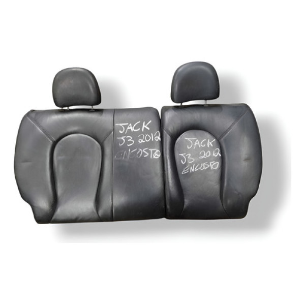 Encosto Banco Traseiro Jac J3 Turin 1.3 - Ano 2011 2012 2013 Prateado
