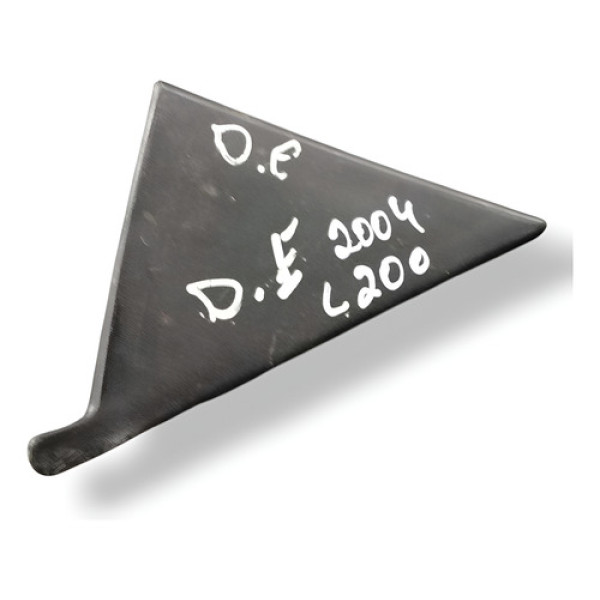 Acabamento Interno Retrovisor Esquerdo L200 2004 Mr109273 Preto