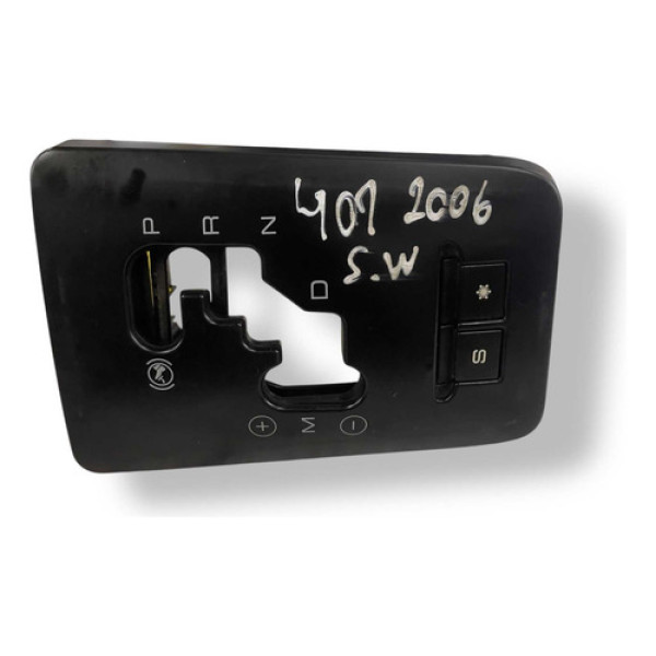 Acabamento Alavanca De Cambio Automatico 407 Sw 96543045zd Preto 1
