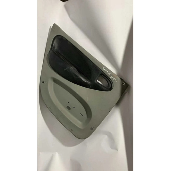 Forro Porta Traseira Esquerda Renault Scenic 2007 7702280080