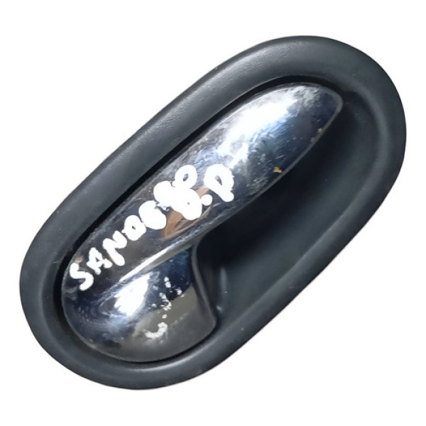 Maçaneta Interna Dianteira Direita Sandero 2014 2015 2016  Vermelho