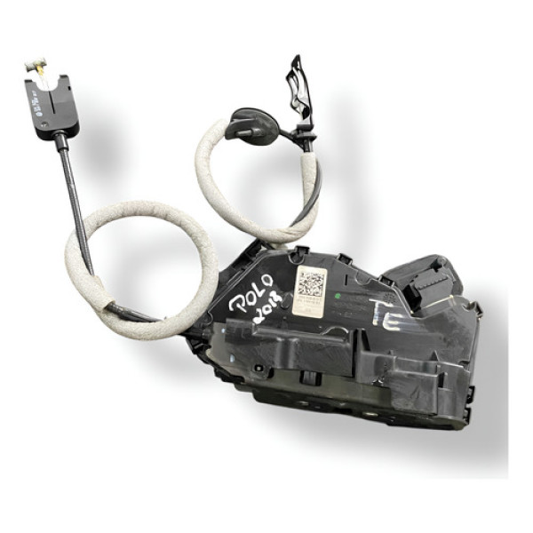 Fechadura Porta Traseira Esquerda Volkswagen Polo 2018 Lha05