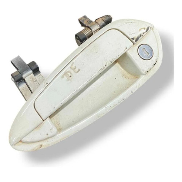 Maçaneta Porta Dianteira Esquerda Punto 2013 D200735395716 Branco Dianteira