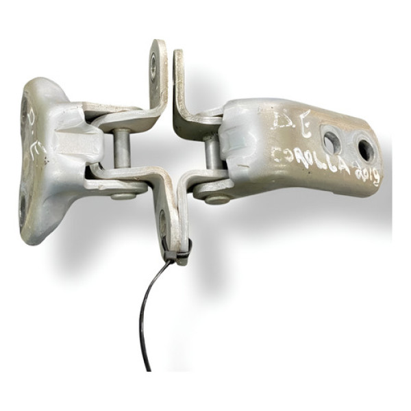 Par Dobradiça Porta Dianteira Esquerda Toyota Corolla 2019