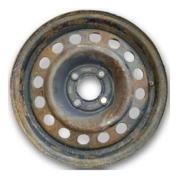Roda Ferro Aro 14 Renault Clio Sandero Logan Preto