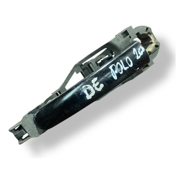 Maçaneta Externa Dianteira Esquerda Volkswagen Polo 2009/10 Verde-escuro Dianteira