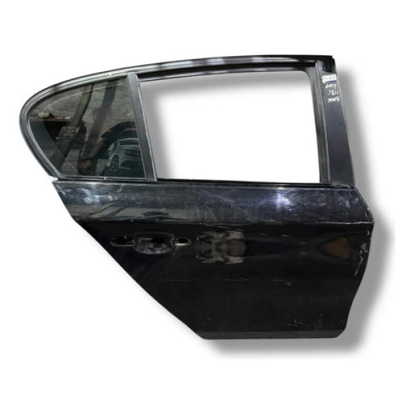Porta Traseira Direita Bmw 118i 2006 2007 2008 2009 2010 Dianteira Direita Preto