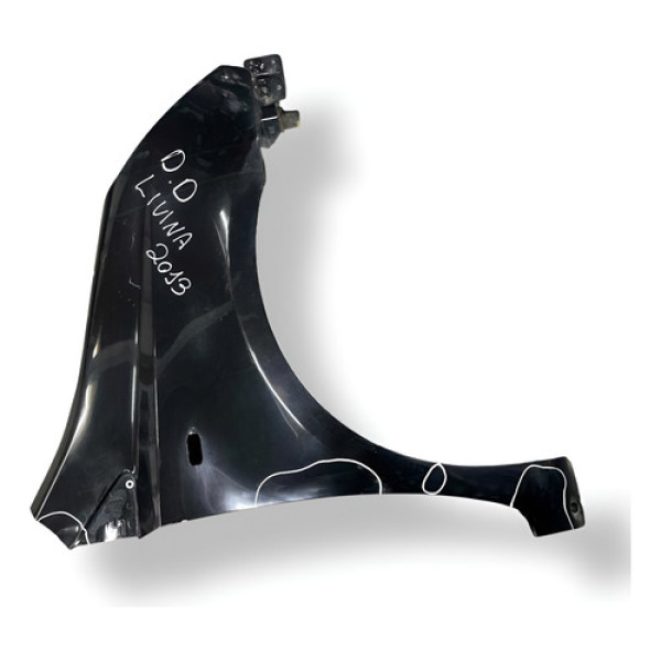 Paralama Lado Direito Nissan Livina 2013 2014 Com Detalhe