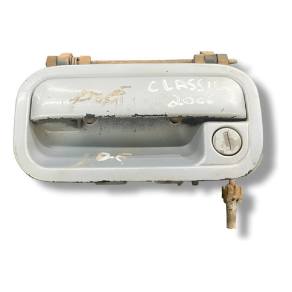 Maçaneta Externa Dianteira Esquerda Chevrolet Classic 2010 Preto Dianteira