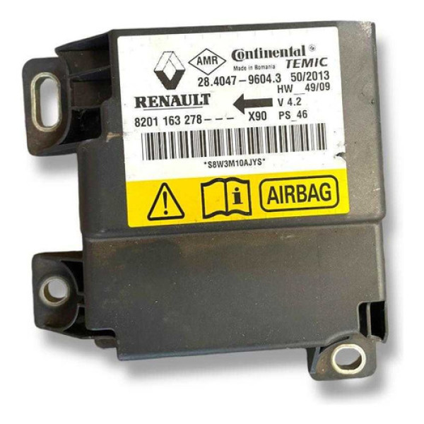 Kit Air Bag Renault Sandero Stepway Ano 2009 2010 2011/2013