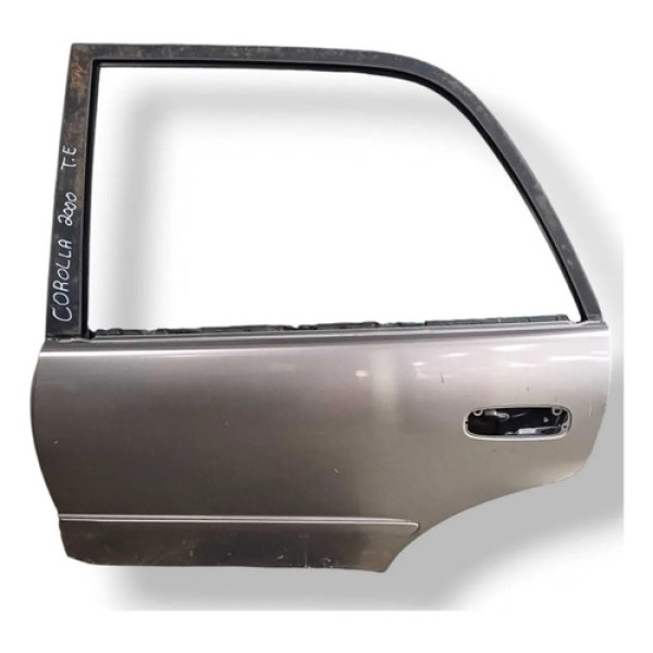 Porta Traseira Esquerda Toyota Corolla 2000 2001 2002 A 2007 Dianteira Esquerda Prateado