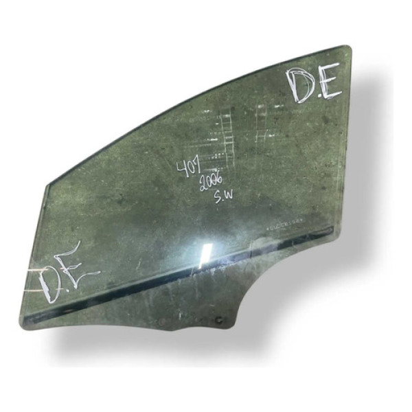 Vidro Porta Dianteira Esquerda Peugeot 407 Sw 2006 2007 