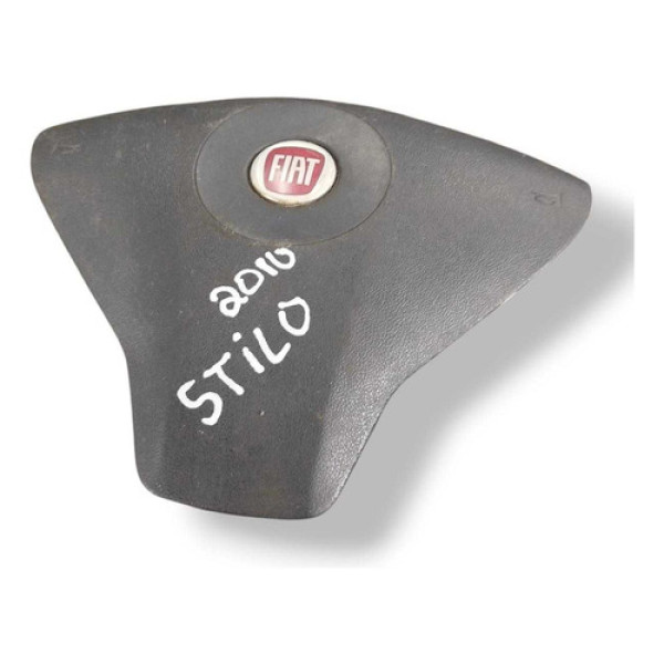 Capa Volante Buzina Fiat Stilo 2009 2010 2011 2012 2013 2014 Preto