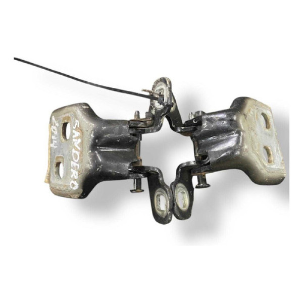 Par Dobradiças Porta Tras Esq Renault Sandero 2014 - 599555a