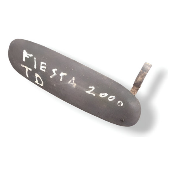 Maçaneta Externa Traseira Direita Ford Fiesta 2000 2001 2002 - Preto - Traseira