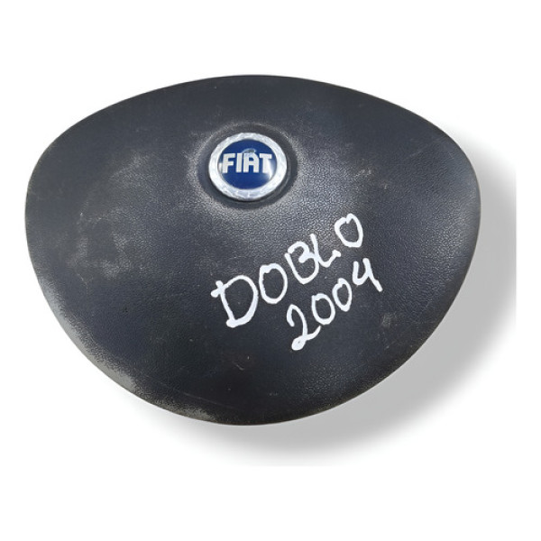 Capa Volante Buzina Fiat Doblo  2004 2005 2006  555100300 Preto