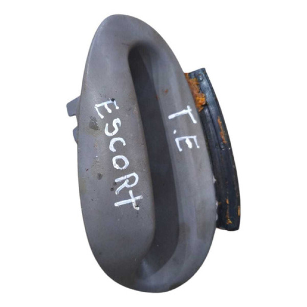 Puxador Porta Traseira Esquerda Ford Escort 1998 95aba240k03 Preto Traseira