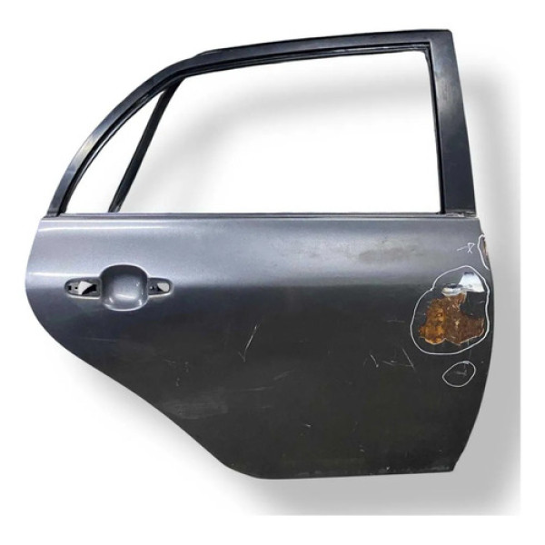 Porta Traseira Direita Toyota Corolla 2009 A 2014 - Detalhe Traseira Direita Cinza