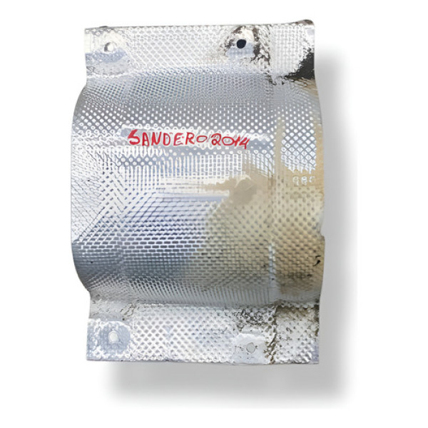 Defletor Calor Escapamento Renault Sandero  2012 2013 2014