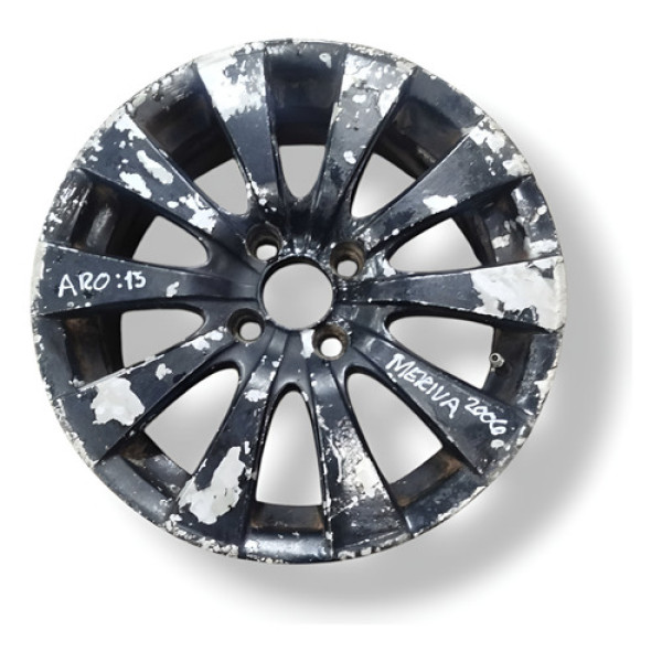 Roda Avulsa Aro 15 Chevrolet Meriva 2006 2007 2008 2009 - Cinza