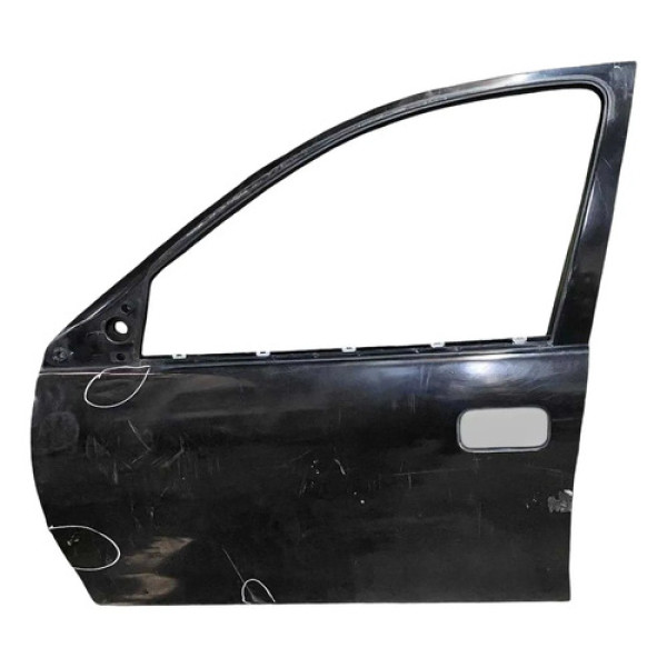 Porta Dianteira Esquerda 4p Chevrolet Classic 2008 Detalhe Dianteira Esquerda Preto