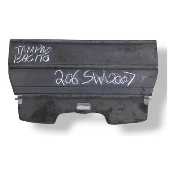 Tampão Bagagito Peugeot 206 2003 2004 2005 2006 2007 2008 Preto