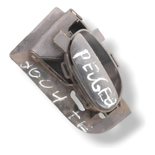 Maçaneta Interna Traseira Esquerda Peugeot 206 2004 2005 Preto Traseira