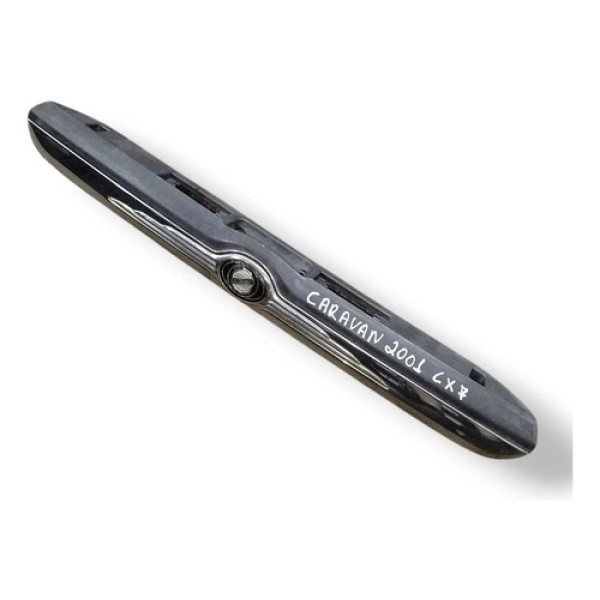 Maçaneta Tampa Traseira  Chrysler Caravan 2005 04894022 Preto Traseira