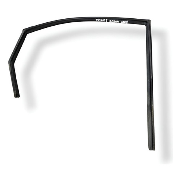 Borracha Vidro Porta Traseira Direita Hyundai Azera 2008 09 Preto