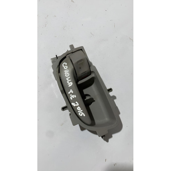 Maçaneta Interna Traseira Esquerda Toyota  Corolla Xei  2016 Traseira