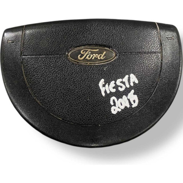 Tampa Volante Buzina Ford Fiesta Sedan 2005 2006 6020200 Dourado