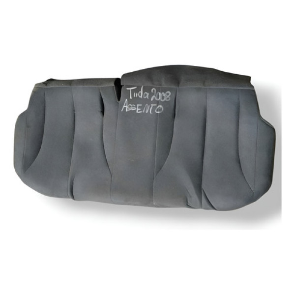 Assento Banco Traseiro Nissan Tiida 1.8s 2008/2009/2010/2011 - Preto