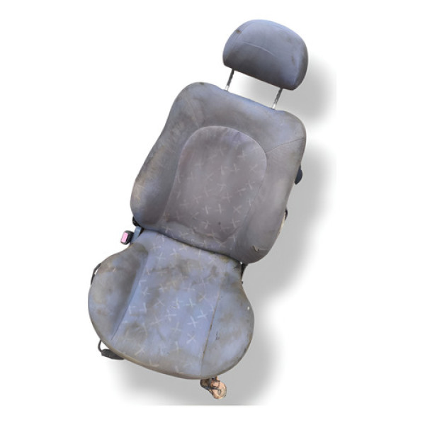 Banco Dianteiro Esquerdo Ford Fiesta 1998 Detalhes 2 Portas Cinza