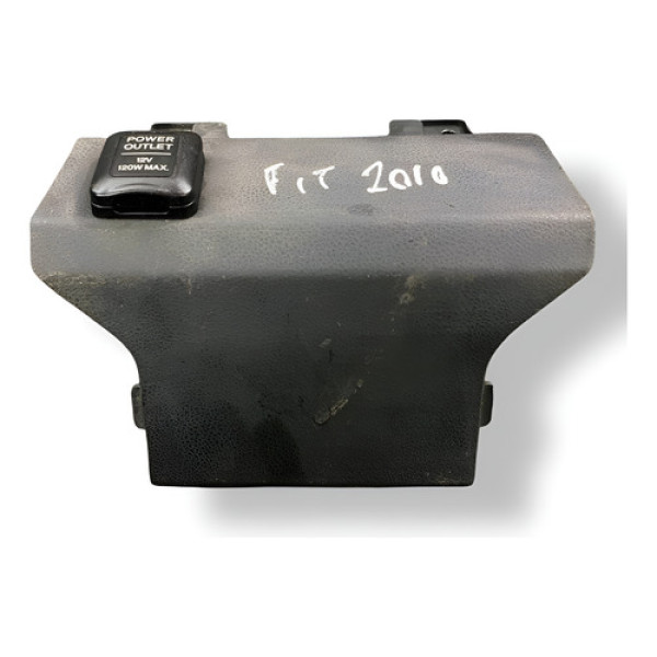 Moldura Tomada Acendedor Honda Fit 1.4 2010 77295tj0 - Prateado