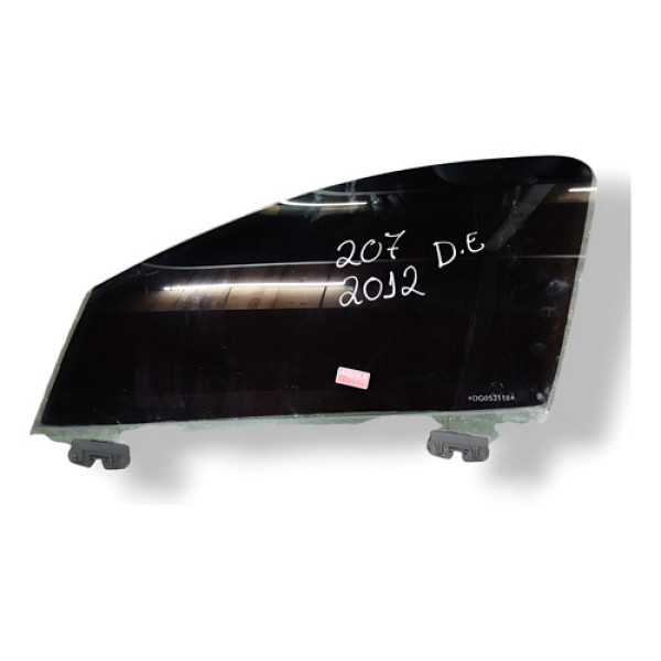 Vidro Porta Dianteira Esquerda Peugeot 207 2012 2013 2014 