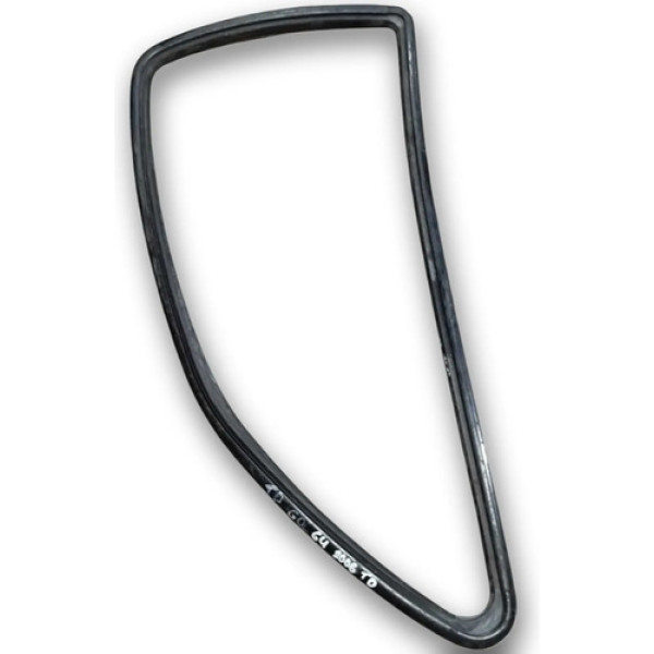 Borracha Vidro Fixo Traseiro Direito Vw Gol G4 2006 2007 Preto