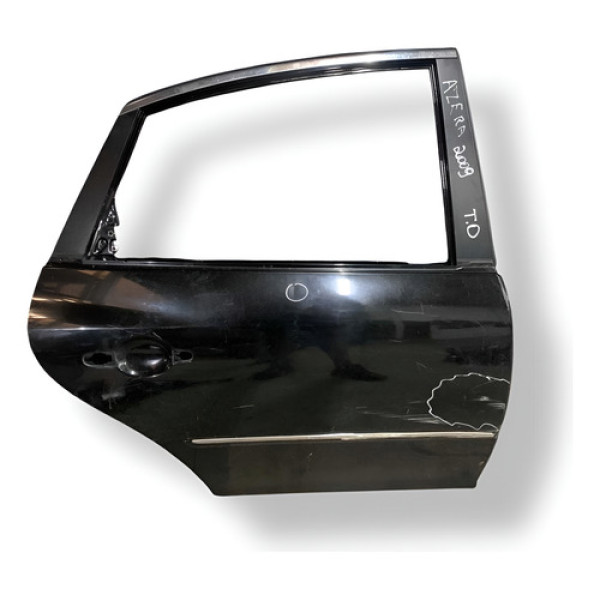 Porta Traseira Direita Com Detalhe Hyundai Azera 2008 2009 Preto