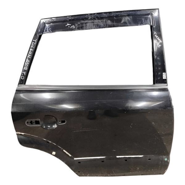 Porta Traseira Direita Hyundai  Tucson 2.0  2008 2009 2010 Preto Direita Traseira