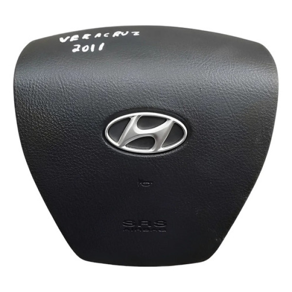 Bolsa Airbag Volante Hyundai Veracruz 2011 2012 569003j0009v Preto