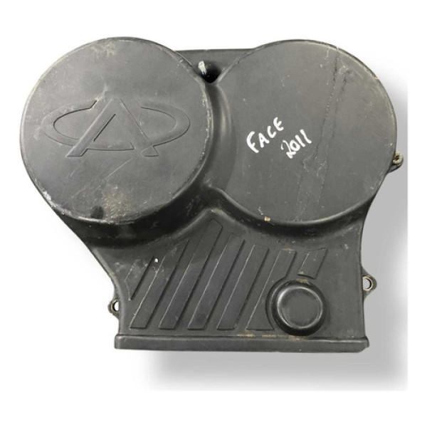 Tampa Capa Correia Dentada Chery Face 2011 473h1007081 Prateado