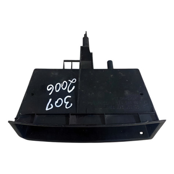 Porta Objetos Painel Peugeot 307 Sw 2.0 2006/07 9659124777 Preto