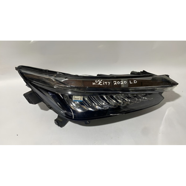 Farol Direito C/detalhe Honda Fit City 2020/2024 Le18a6427 Direito