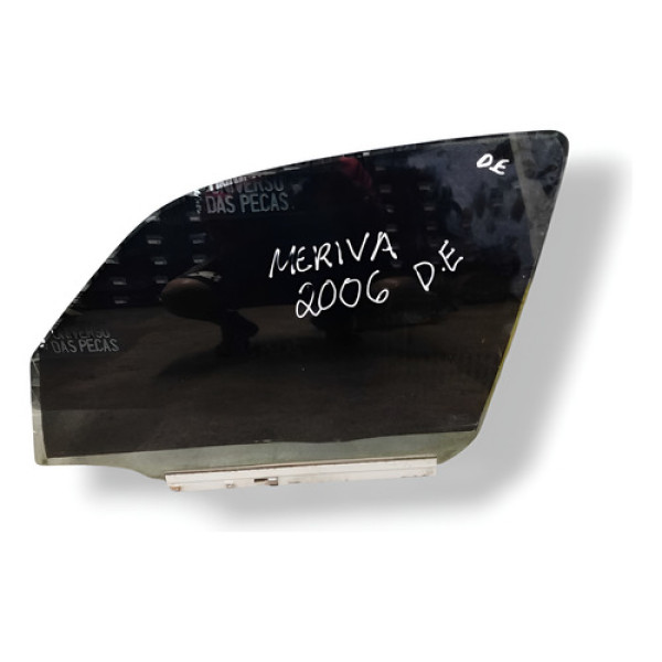 Vidro Porta Dianteira Esquerda Chevrolet Meriva 2006 2007 