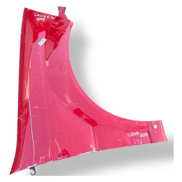 Paralama Lado Direito Fiat Siena 2016 2017 2018 2019 Detalhe