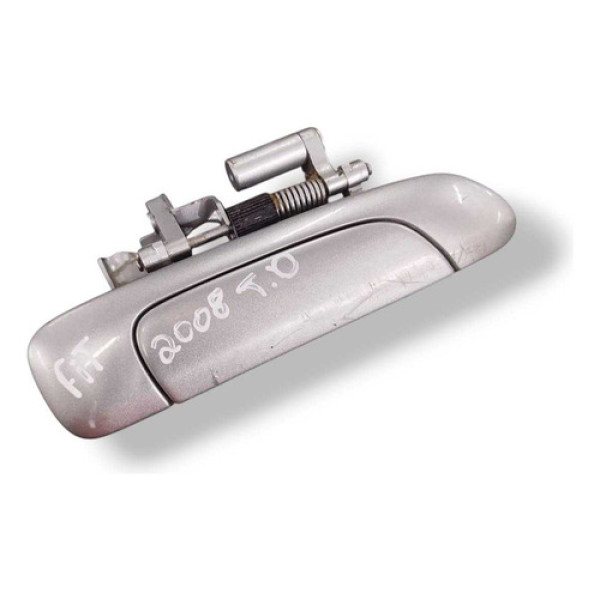 Macaneta Externa Traseira Direita  Honda Fit 2008 A 2014 Cinza Traseira