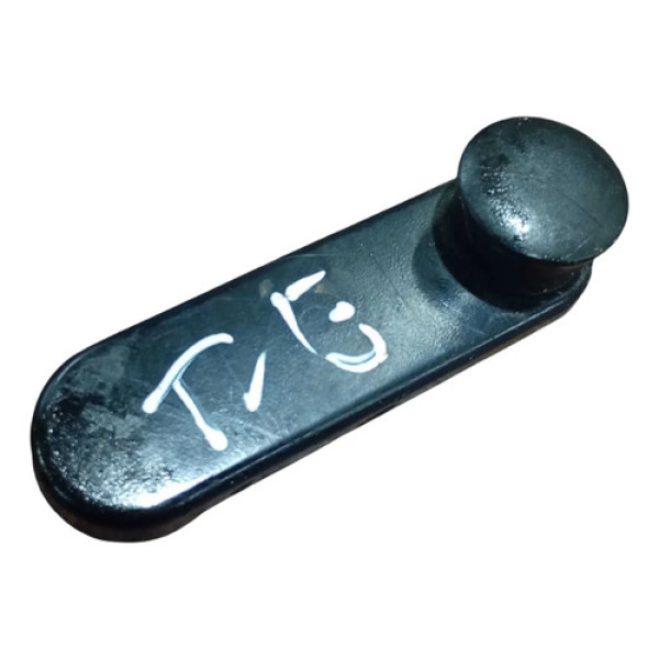 Manivela Vidro Traseiro Esquerdo Fiat Uno Mille 2006 2007 Preto