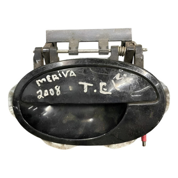 Maçaneta Externa Traseira Esquerda Chevrolet Meriva 2008 Traseira