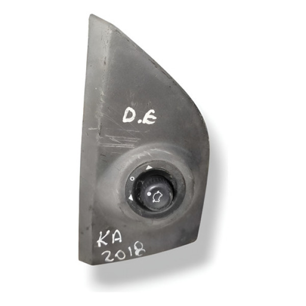 Moldura Retrovisor Esquerdo C/comando Ka 2018 E4b5a23409bbw Preto